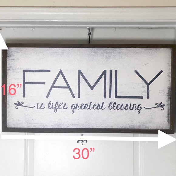 Rustic Family Wall Sign - - Picture 2 of 2